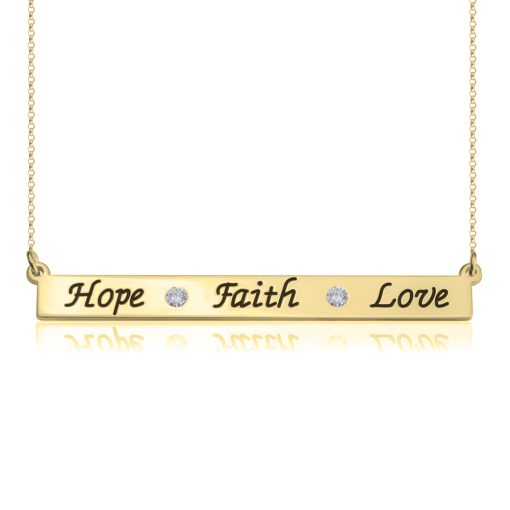 Collier Faith Hope Love