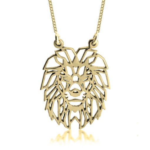 Collier Lion Origami