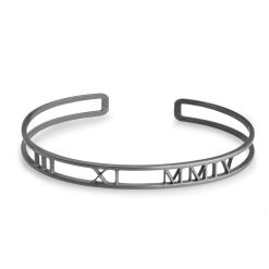 Roman Numeral Bangle