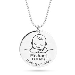 Personalized Baby Necklace