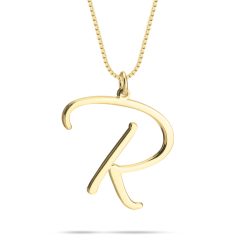 Cursive Initial Necklace